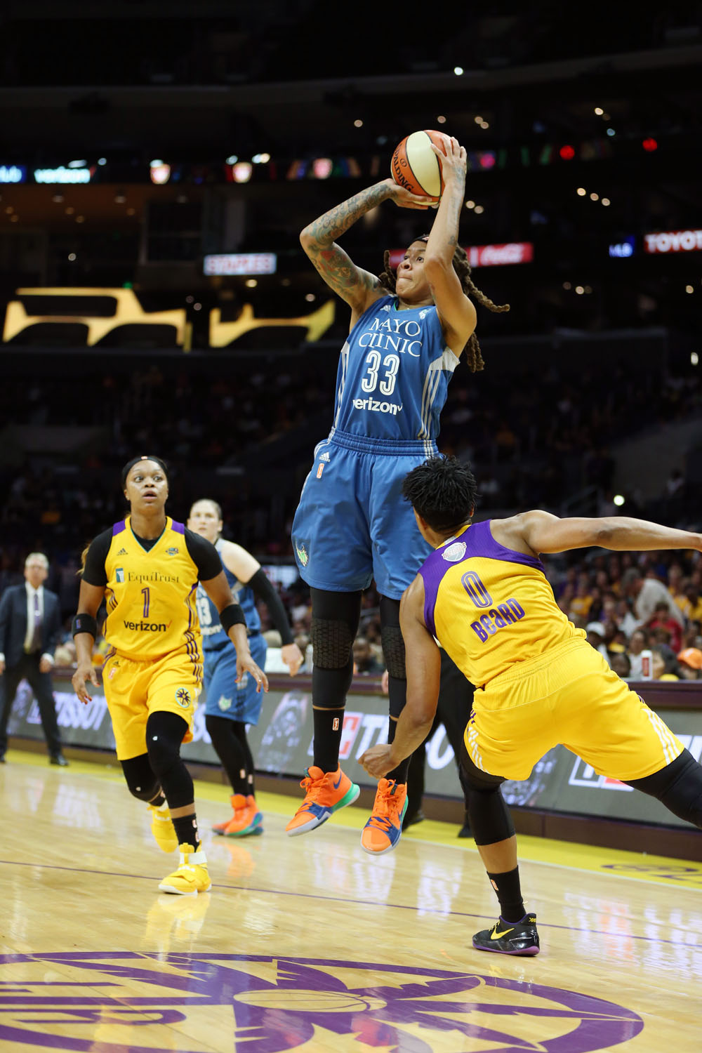 2017 WNBA Finals Game Three - Minnesota Lynx v Los Angeles Sparks